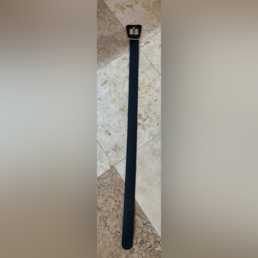 Cabi Boss Black Leather Belt size Medium/L